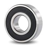 HCH Bearings 1 Pair SET 6201 2RS AND 6202 2RS SEALED BALL BEARINGS