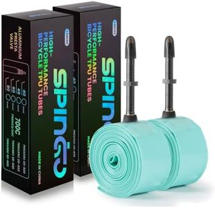 2-Pack SPINGO TPU Inner Tube 700C x 23C-32C/ 35C-43Cwith Metal Valve