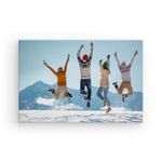 PICANOVA – Custom Canvas Prints with Your Photo 120 x 80 cm – Customize with Your Own Picture & Text – Personalized Photo on Canvas Print Wall Art – Photo Canvas Print Stretched on Wooden Frame