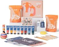 Sculpd - The Original Pottery Starter Kit - Complete Air Dry Clay + Painting Beginner Set for 2 Adults: Includes Sculpting Tools, Acrylic Paint, Brushes, Easy Guide, Video Tutorial & More