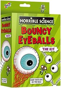Galt Bouncy Eyeballs - Horrible Science Kit - Educational Science Kits, Learn Jazzy Juggling & How Balls Bounce - Kids Science Kits & Bouncy Balls Science Set For Girls and Boys Ages 6 Years Plus