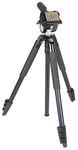 SLIK Sprint PRO III Travel Tripod EZ w/SH-707E 2-Way Head for Mirrorless/DSLR Sony Nikon Canon Fuji Cameras and More - Black (611-853)