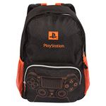 Playstation PS Logo Backpack, Kids, One Size, Black, Official Merchandise