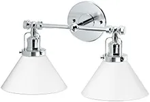 Gatco 1613 Cafe Double Sconce, Chrome