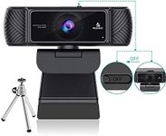 NexiGo N680P 1080P 60FPS Webcam with Microphone, Privacy Cover and Tripod, Pro USB HD Computer Web Camera w/Mic Video Cam for Skype Zoom Streaming Gaming Conferencing, Mac PC Laptop Desktop