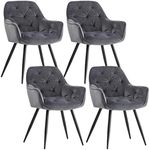 AINPECCA Dining chairs with Velvet 