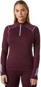 Helly Hansen Women's W LIFA Merino Midw 1/2 Zip Baselayer Jacket (Pack of 1)