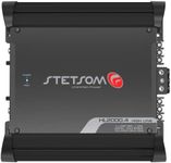 Stetsom HL 2000.4 1 Ohm Multichannel Car Audio Amplifier, HL2000.4 2K Watts RMS, 4 channel, 1Ω Stable Full Range HD Sound Quality Car Stereo MD Crossover HPF LPF Bass Boost Front Rear Bridge Speakers
