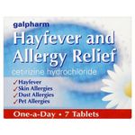 Galpharm Hayfever and Allergy Relief 7 Tablets - Pack of 10