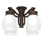 Casablanca Fan Company 99091 Outdoor 4 Light Fixture, Maiden Bronze