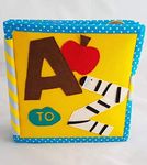 ChubbyCheeks A to Z English Alphabet 8 Pages Quiet/Soft Book