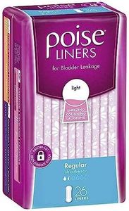 Poise Incontinence Liners Regular Absorbency 26 Pack