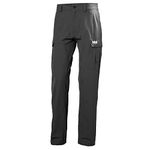 Helly Hansen Mens Quick-Dry HH Cargo Pant, 40, Ebony