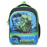 Stylbase Hulk Kids School Bags for Boys And Girls Printed Cartoon Waterproof Bag | Kids Backpack Ideal for ukg Nursery 1st class Ages 5-7 Years Boys And Girls (14 inches 18L)