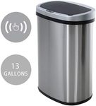 13 Gallon Sensor Garbage Can Stainl