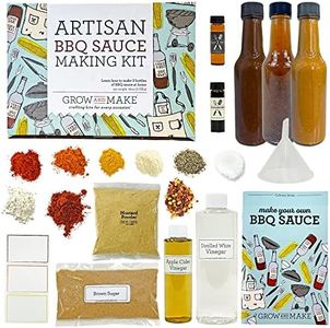 Grow and Make Artisan DIY Bbq Sauce Making Kit By - Create 3 Barbecue Sauce Recipes At Home