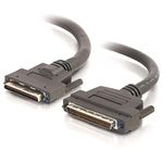 C2G 6ft LVD/SE VHDCI .8 mm 68 M to SCSI-3 MD68 M (TS) – Cables Scsi Cable (Black)