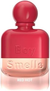 Boy Smells Red Hot Eau de Parfum – Raspberry, Rose, Incense and Cedarwood Scent – Spicy Fruity Unisex Perfume – Bold Smoky Body Fragrance – Signature Glass Spray Bottle – 50ml