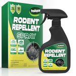 Pesdispear Rat Repellent, Mouse Repellent Spray, Peppermint Oil Mice Repellent Rodent Repellent, Mice Control More Humane Mouse Trap 350ml x1