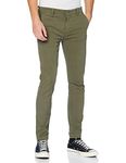 Levi's Men's XX Chino Slim II Trousers, Bunker Olive Shady Gd B, 32W / 32L