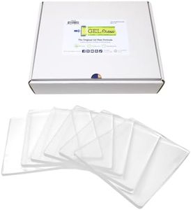 Gel Press Monoprinting Print Plates – 8” x 10” Gel Plate Class Pack Value Pack - Printmaking Supplies - Reusable Gel Printing Plates for Press Art for Card Making, Scrapbooking, Arts and Crafts 6-Pack