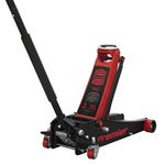 Sealey 3 Tonne Low Profile Trolley Jack, Car Jack, with Rocket Lift - Red - 3040AR