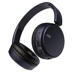 JVC Wireless Headphones with Bluetooth 5.2, Microphone, 35 Hours Battery, 3 Sound Modes and Equalizer, Lightweight, Powerful Bass and Adjustable Design, HA-S36W-A (Blue)