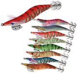 Croch 8pcs Squid Jig Hard Fishing L