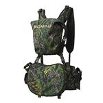 NOMAD Mens Pursuit Convertible Turkey Vest | Camo Turkey Hunting Vest, Mossy Oak Shadowleaf, One Size