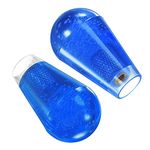 uxcell Ellipse Oval Joystick Head Rocker Ball Top Handle Arcade Game Replacement Blue 2pcs