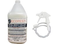 ECOPEST - Total Insect Killer with Spray | Bed Bug Spray | Fast Action, Residual (24/7), Non-Flammable, Water-Based Solution | Indoor and Outdoor Use