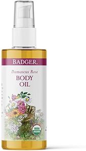 Badger Company Body Oil Damascus Rose 4 fl oz 118 ml