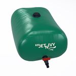 KMJETNIVY Water Storage Bladder, Collapsible Water Bladder Tanks, Large-Capacity Water Storage Container, Portable Emergency Water Storage Tank (Green, 350L)