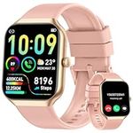 Smart Watch for Men Women Answer/Make Calls, 1.96" HD Fitness Watch with Heart Rate Monitor Sleep Monitor, 113+ Sports Activity Trackers with Step Counter, IP68 Waterproof, Smartwatch for Android/iOS