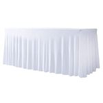 Table Skirt For 8 Ft Table