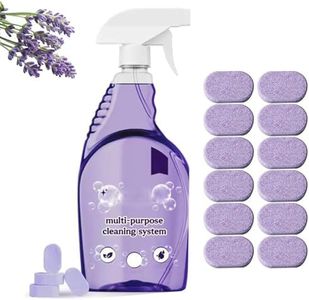 Dr Clean Spray, Drclean Spray Oven Cleaner, Multi-surface Cleaners with Concentrated Cleaning Tablets, Deep Cleaning for Stain Removal for Home, Kitchen, Bathroom (12PCS)