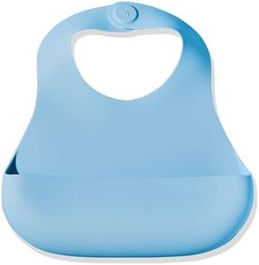 Babynetic Magnetic Silicone Bib (Blueberry Burst)