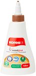 Kores - Extra Strong Wood Glue - Adhesive Liquid Glue for Wood, Glue for Crafting - Non Toxic and Safe Transparent Glue for Kids and Adults - Solvent Free, Craft Supplies - Pack of 1 x 125ml