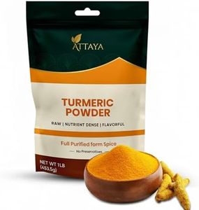 Ground Turmeric Powder, 1 LB - Non GMO - Turmeric Root Powder For Cooking - Tumeric Powder - Sustainably Grown
