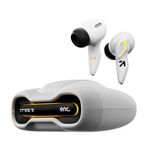 Boult GOBOULT (Formerly Astra Truly Wireless in Ear Earbuds with 48H Playtime, Built-in App Support, 45ms Low Latency Gaming, 4 Mics ENC, Breathing LEDs, 13mm Bass Drivers, TWS Ear Buds (White Opal)