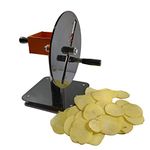 Primelife 2 Blade Stainless Steel and Metal Wafer Maker Potato Slicer - Black (MS Chipser - 2 Blade)
