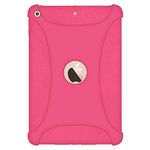 AMZER Slim Protective Shockproof Rugged Silicone Skin Jelly Case Compatible with Apple iPad Mini 5th Gen - Baby Pink