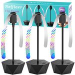 Neijiaer Fly Fans for Tables, Effective Fly Repellent Fan with Soft Blades Keeps Flies Away, Portable Fly repellent fans for Picnic, BBQ, Party (3 Pack)