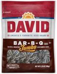 DAVID Seeds Roasted & Salted Bar-B-Q Jumbo Sunflower Seeds, Keto Friendly, 5.25 oz