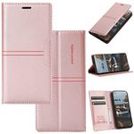 OKZone Compatible With LG Stylo 6/LG K71 Case, PU Leather Book Wallet Case with Card Holder ShockProof Magnetic Cover Kickstand Folio Flip Case for Girls Women for LG Stylo 6/LG K71 (Pink)