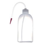 Sky-ESD Empty Polyethylene Plastic Wash Bottle 500ml, LDPE Squeeze Bottle