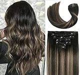 Clip In Human Hair Extensions Thick