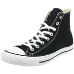 Converse Ctas Core Hi 015860-550-8, Schwarz (Noir), EU 40