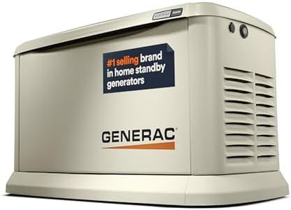 Generac Guardian 26kW Home Standby Generator, Durable All Aluminum, WiFi Enabled with G-Force Engine, Easy to Use, Whole House Power Backup, Smart Outage Solution - Bisque