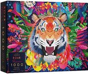 Elena Essex jigsaw puzzles for adults 1000 - Roar Power | jigsaw puzzle | jigsaws 1000 pieces for adults | cool animal tiger cat puzzle | jigsaw puzzles size 68x49cm